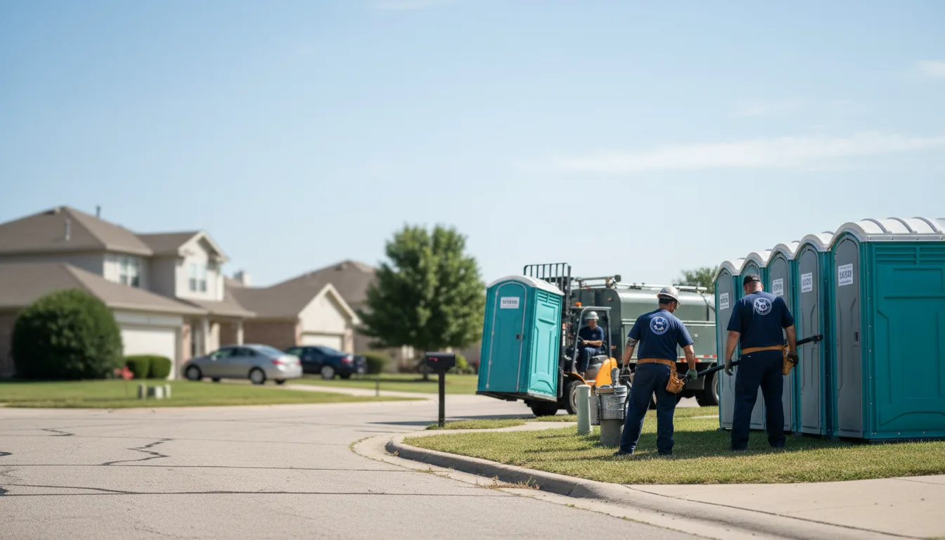 Porta Potty Rental in Joy, IL near me